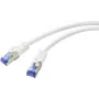 Renkforce RF-6830454 CAT 6a S/FTP tīkla kabelis, RJ45, 2 m, balts