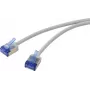 Renkforce RF-7116930 CAT 6a U/FTP īpaši plāns tīkla savienojuma kabelis, RJ45, 2 m, pelēks