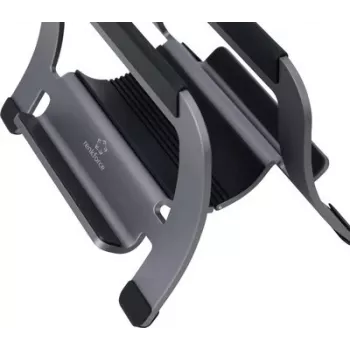 Renkforce RF-AR901-SG universāls alumīnija statīvs planšetdatoriem, klēpjdatoriem un tālruņiem 5-10 collu ierīcēm, sudraba RF-7062154