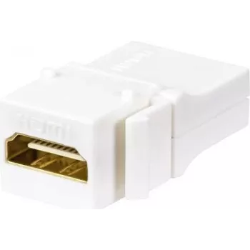 Renkforce RF-KS-HDMI-9020a HDMI savienotājs (female-female) 4K 60Hz balts RF-4531602
