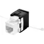 Renkforce RJ45 Keystone modulis Cat 6, ekranēts, bez instrumentiem, cinka die-cast RF-4538242