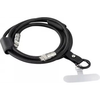 Renkforce USB 2.0 kabelis USB-A uz USB-C, 1 m, melns RF-6721086