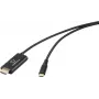 Renkforce USB-C uz HDMI adaptera kabelis 2m melns 4K@60Hz RF-7116130
