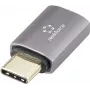 Renkforce USB4 USB-C adapteris vīrišķais uz sievišķo 8K 40Gbps 100W PD RF-3778880