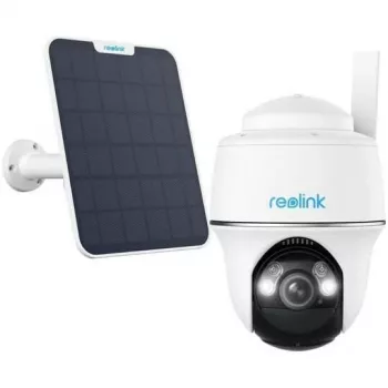 Reolink Go Series G430 5MP 4G LTE saules enerģijas āra novērošanas kamera ar personu/transportlīdzekļu noteikšanu un 7800mAh akumulatoru