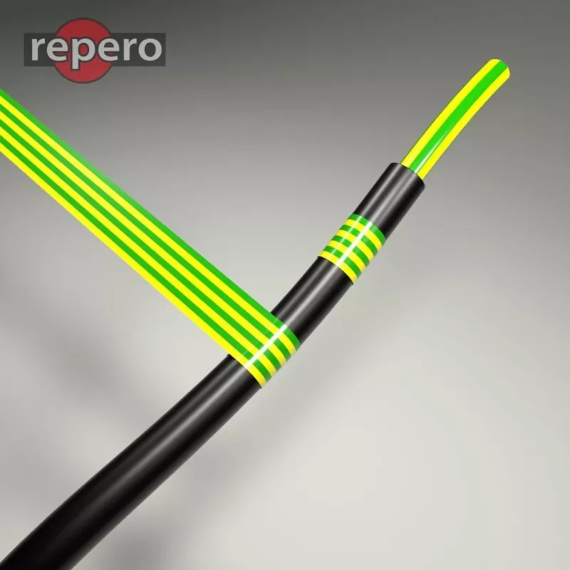 REPERO 701 Balta PVC elektroizolācijas lente 19 mm x 20 m