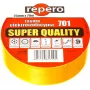 REPERO 701 dzeltenā PVC elektroizolācijas lente 19mm x 20m - pašdzēšoša, 600V