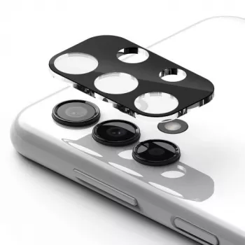 Ringke Galaxy A13 4G kameras stikla aizsargs Full Cover (3 iepakojumā) Melns