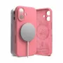 Ringke iPhone 16 Case Silicone Magnetic Pink