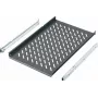 Rittal 19 collu izvelkamais plaukts TS, PC-TS, IW skapjiem, 600 mm dziļums, 40 kg, šīfera pelēks RAL 7015 6902.960