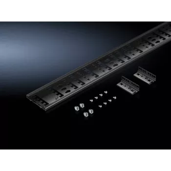 Rittal 5302.120 kabeļu pārvaldības panelis 1U 19 collas RAL 9005