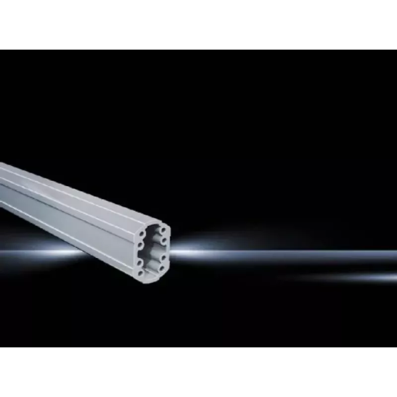 Rittal CP atbalsta profils System 60, 250 x 59 x 85 mm, alumīnijs, gaiši pelēks 6206.025