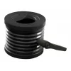 Rittal CP regulējams slīpuma adapters ±45° Ø 130 mm, alumīnija liešana, grafīta pelēks RAL 7024 6206.420