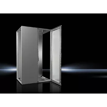 Rittal VX Baying Enclosure System, 2-Door, 1200x2000x800 mm, Light Grey