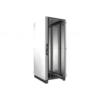 Rittal VX IT Server Rack, Slēgts, 800x2100x1000 mm, 42U, Melns (RAL 9005)