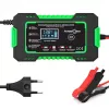 RJ TIANYE FreedConn RJ-C 120501A 12V 6A viedais automātiskais akumulatora lādētājs svina-skābes, AGM, GEL, EFB akumulatoriem ar LCD displeju
