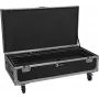 ROADINGER Flight Case 8x AKKU IP Pixel Tube 360° PRO CRMX ar uzlādes funkciju un riteņiem