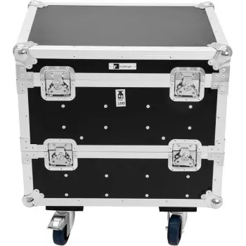 ROADINGER Flight Case 8x Eurolite IP PIX Strobe RGB CW+WW ar riteņiem 64x46.5x56.5cm