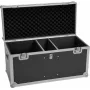 ROADINGER Flightcase 2x THA-100F MK3 PRO-Version melns 88x41x50 cm 50 kg