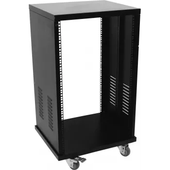 ROADINGER Steel Rack SR-19, 24U, 19 collu, melns, saliekams, 50 kg slodze 30103198