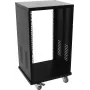 ROADINGER Steel Rack SR-19, 24U, 19 collu, melns, saliekams, 50 kg slodze 30103198