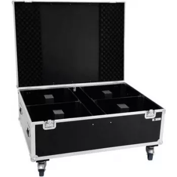 Roadinger THA-250F Flight Case 1160 x 860 x 550 mm melns 31005098