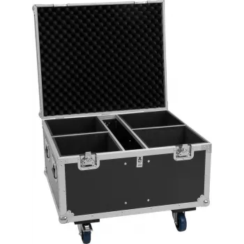ROADINGER UG-1 Universālais aprīkojuma koferis ar riteņiem, 75 x 64.5 x 57 cm, 100 kg slodze, melns/sudraba