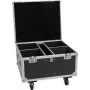 ROADINGER UG-1 Universālais aprīkojuma koferis ar riteņiem, 75 x 64.5 x 57 cm, 100 kg slodze, melns/sudraba