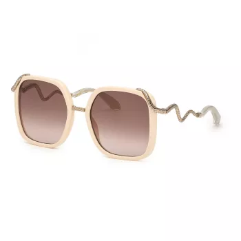 Roberto Cavalli Sieviešu Kaķacs Sauļošanās Brilles SRC003M5509X7 Havana/Brown Gradient 55mm