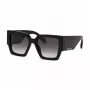 Roberto Cavalli sieviešu saulesbrilles SRC067W540700 melnas gradienta 54mm