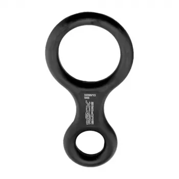 ROCK EMPIRE Astotnieks Rock Empire Eight Descender / Belay Device, Silver, 35 kN Breaking Strength