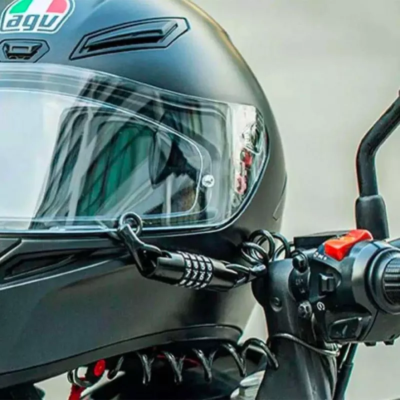 ROCKBROS T609 Velosipēda slēdzene ar 1,5 m kombinācijas trosi - Melna