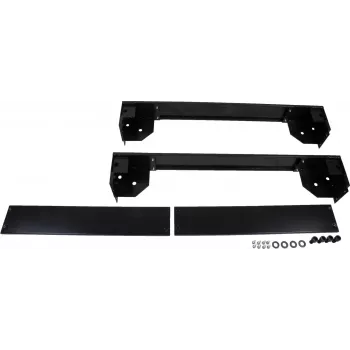 Rockstable 19 Inch Rolling Plinth - Black - SPCC Steel - 800x800 mm - RS19-PH8810
