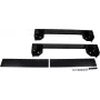 Rockstable 19 Inch Rolling Plinth - Black - SPCC Steel - 800x800 mm - RS19-PH8810