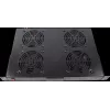 Rockstable 1U 19 collu statīva ventilācijas iekārta - dzesēšanas ventilators - iebūvēts aksiālais ventilators - 440 m³/h - tērauds - melns - 1 gab. (RS19-FT1U4TM)