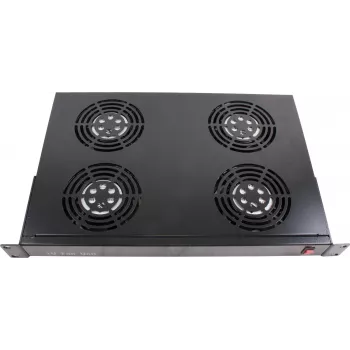 Rockstable 1U 19 inch Ventilācijas elements RS19-FT1U4