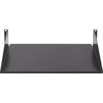 Rockstable 2U 19 Inch Fixed Rack Shelf - Steel - Black - 2,75 kg (RS19-FH21)