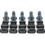 Rockstable M6 Hex Socket Head Cap Screw Set - Rack Mounting - Silver - 10 Pieces (RS19-M612)