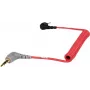 Rode SC7 Mikrofona kabelis - 3,5mm TRS ligzda uz 3,5mm TRRS spraudni - 17 cm - Ekranēts - Sarkans