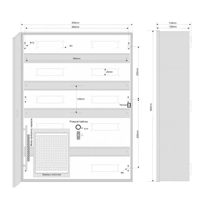 ROGER ME-5-S korpuss