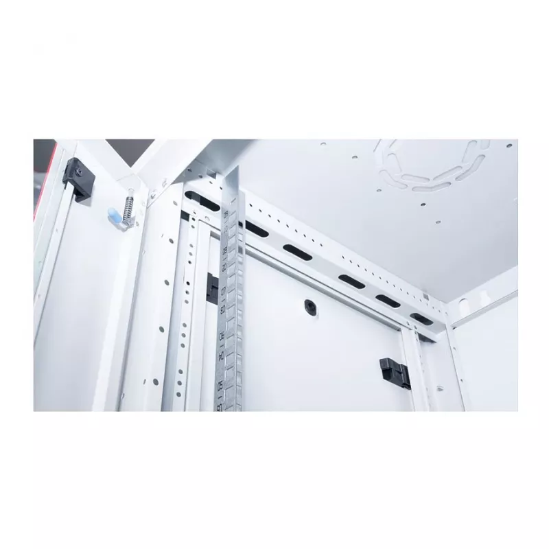 ROLINE 19 collu sienas skapis Basic Plus 9U, 600x450 mm (WxD), pelēks