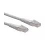 Roline Cat.6 SFTP tīkla kabelis, RJ-45 vīrišķais uz RJ-45 vīrišķo, 1 m, pelēks 21.15.0831