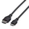ROLINE HDMI High Speed kabelis ar Ethernet, HDMI Type A spraudnis uz Mini HDMI spraudnis, 2 m, 11.04.5580