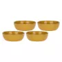 ROSE&TULIPANI Set of 4 Concerto Ocra Salad Bowls - Yellow, 20 cm