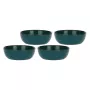 ROSE&TULIPANI Set of 4 Concerto Ottanio Salad Bowls - Blue-Green, 20 cm
