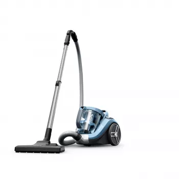 ROWENTA Compact Power XXL RO4B11 Bezmaisiņu cilindriskais putekļsūcējs, 550W, 2.5L, Melns/Zils