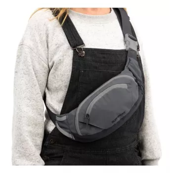 Ruffwear Home Trail Hip Pack - Granite Gray, 1.8L, Ūdensatgrūdošs, Atstarojošs