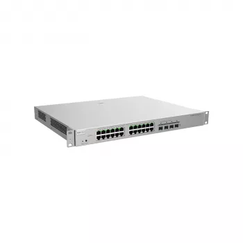 Ruijie Networks RG-NBS5200-24GT4XS-P 24 portu Gigabit Layer 3 pārvaldāmais PoE+ komutators ar 4 x 10G SFP+ augšupielādes portiem