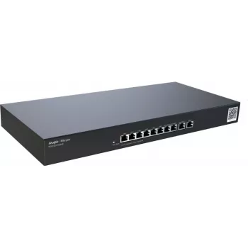 Ruijie RG-EG310GH-E Gigabit Ethernet vienotās vārtejas maršrutētājs, melns