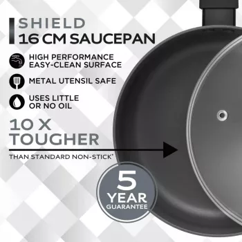 Russell Hobbs RH028391EU7 Shield 16cm Non-Stick Saucepan